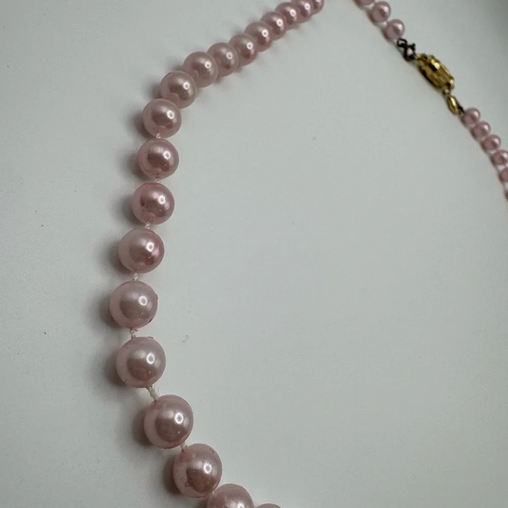 Pink Honora Pearl Necklace - Picture 3 of 4